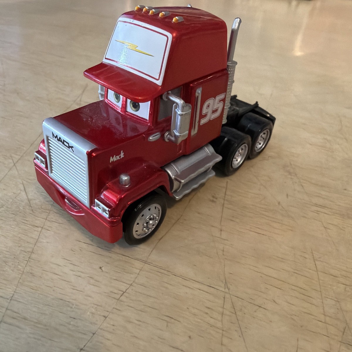Disney Pixar Cars - Road Trippin' Mack - Metal - Mattel - Cab Only
