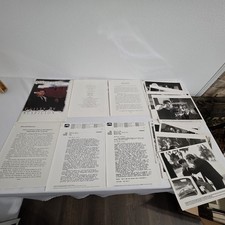 Robert Deniro Press Kit 'Guilty By Suspicion' 1991 - 11 Photos + Announcements