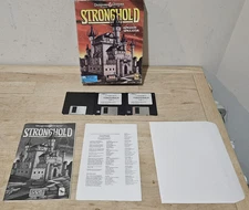 Dungeons & Dragons Stronghold Kingdom Simulator IBM Big Box PC Game SSI 3.5" HDD