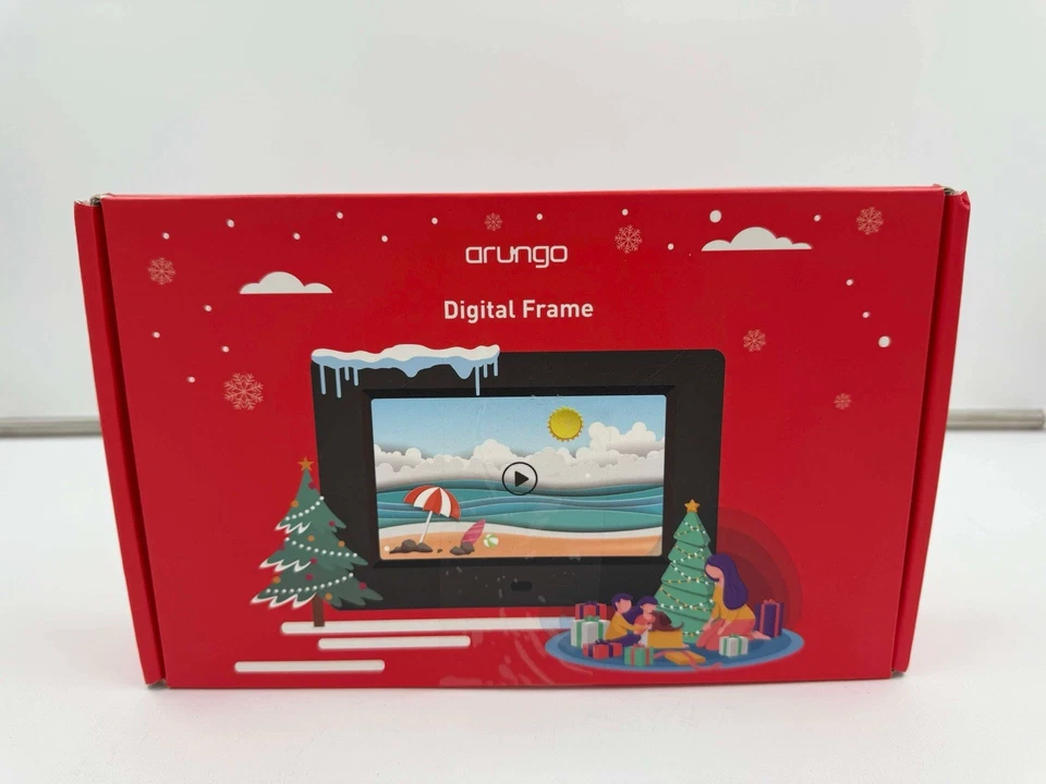 7 Inch Digital Picture Frame Digital Photo Frame Ips Display Full View - Image 3 of 4