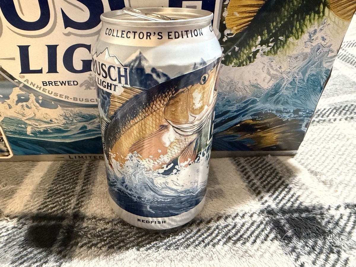 2026 Busch Light Limited Collectors Edition Redfish Beer Can Empty