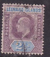 LEEWARD ISLES ^^^^ Rare s c# 32 utilisé EDVII CLASSIC hcv @xxxdco4577leer