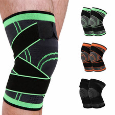 Knee Compression Sleeve Brace Support Strap Running Gym Arthritis Adjustable