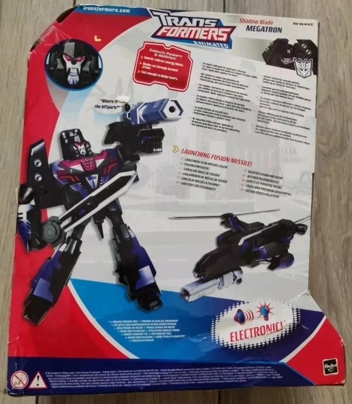 Transformers animated Shadow Blade Megatron - Immagine 2 di 4