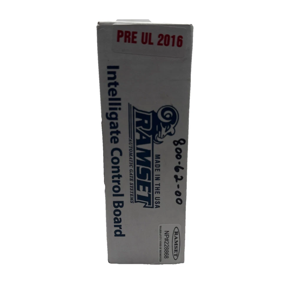 Placa de control Ramset INTELLIGATE 800-62-00 Foto 3 de 3