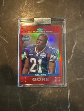 2007 Topps Chrome All-Pro Red Refractor Frank Gore #TC102 016/139