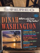 Dinah Washington,What A Diff'rence A Day Makes,Mercury SR60158,1st,Jazz Vinyl LP