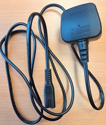 Volex Kabel UK-LF Safety Mark 040074-00 Sicherheit Netzkabel, schwarz