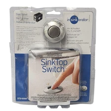 InSinkErator SinkTop Switch STS-00SN Satin Nickel Dual Outlet Garbage Disposal