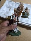 Hawthorne Village Thomas Kinkade King Melchoir, Angel of Light Nativity Garland — photo 9