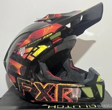 FXR Clutch Evo LE Motocross  Helmet Size Large Colour Magma