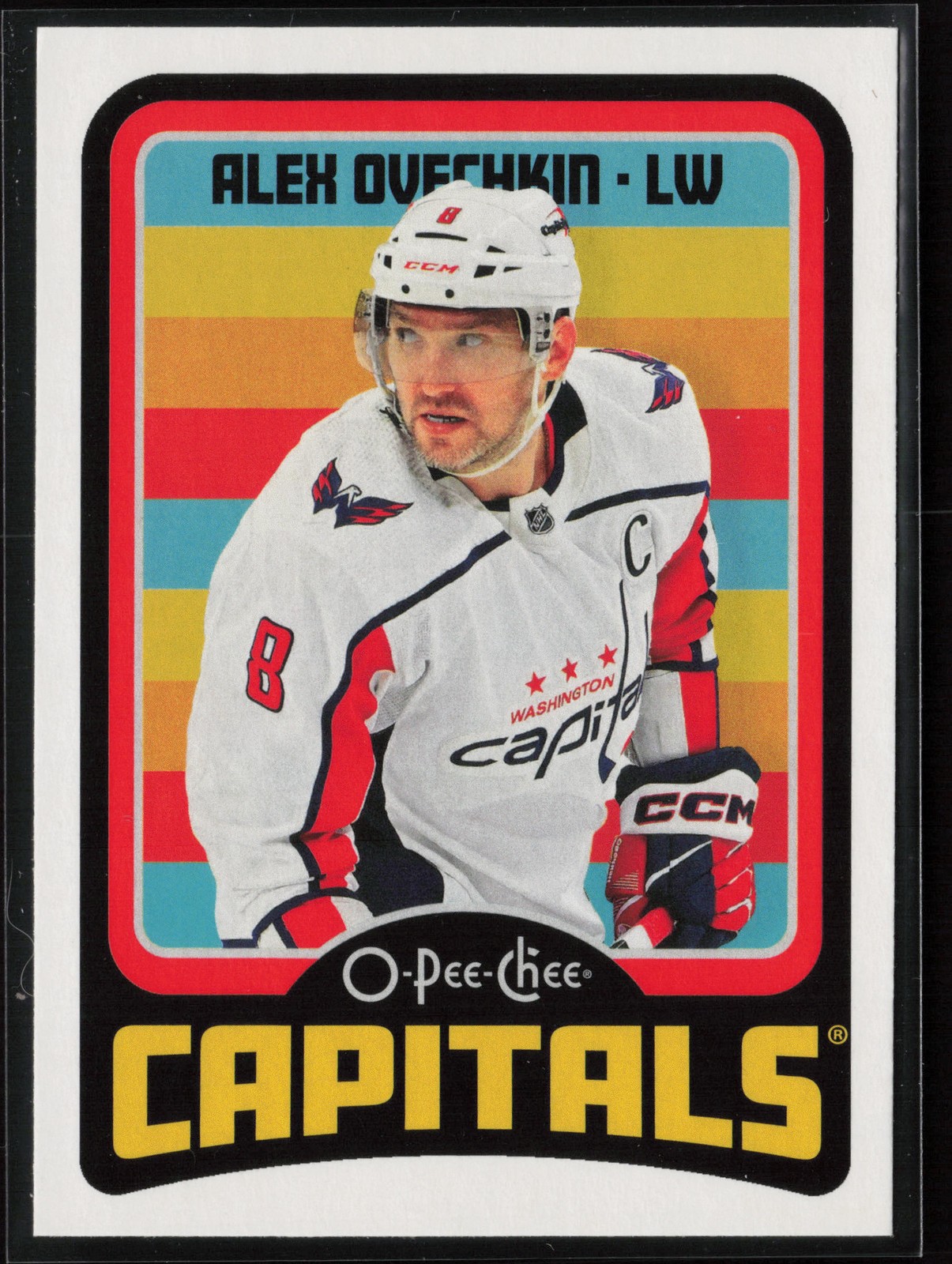 Alex Ovechkin #105 Hockey Cards 2024 O-Pee-Chee trading card — raw and PSA graded price guide