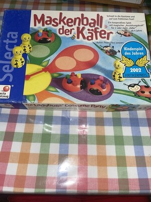 Maskenball der Kafer The Ladybugs' Costume Party family board game Selecta Spiel