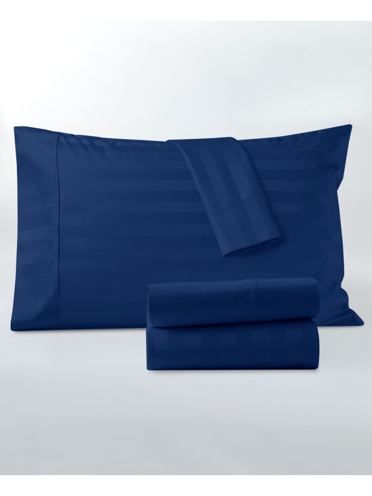 KENSINGSTON GARDEN Valencia Темно-синий комплект простыней плотностью 1000 нитей размера queen-size 5890₽
