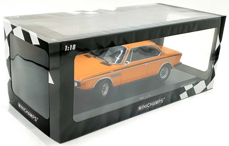 Minichamps 1/18 Scale Diecast 155 028131 - BMW 3.0 CSL 1971