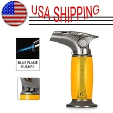 Galiner Jet Cigar Lighter Torch Windproof Metal Pipe Lighter BBQ Spray Gun Turbo