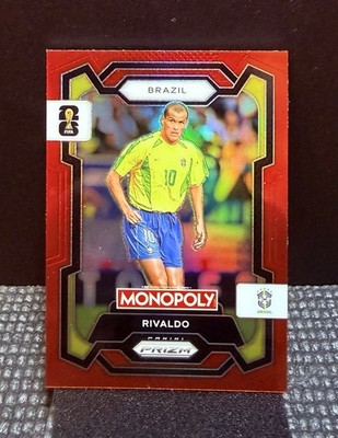 2026 Panini Prizm Monopoly  FIFA World Cup Rivaldo #21 Red Prizm Brazil