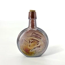 Wheaton Miniature Bottle President Franklin D. Roosevelt Amethyst Iridescent