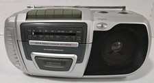 Durabrand AM FM Radio Cassette Recorder Boom Box CT-992 W/Cord-Portable Tested