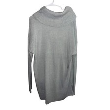 Oversized cowl neck cotton blend sweater BNWT