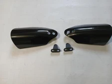 Memphis Shades Hand Guards - Black Opaque Motorcycle Street Bike MEB7217