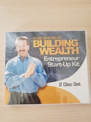 Russ Whitney's Building Wealth Entrepreneur Start-Up Kit 2 Disc Set New!