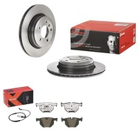 Brembo Bremsscheiben 320Mm + BelÄGe Hinten Passend FüR Bmw 5Er E60 + 6Er E63 E64
