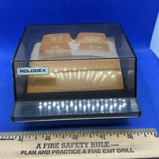Rolodex S-300C Petite Mini Address Card File 3X4 Vintage Unused Cards. S46