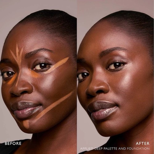 m.ph by Mary Phillips Underpainting Face Highlight & Contour Palette - Dark - Picture 5 of 9
