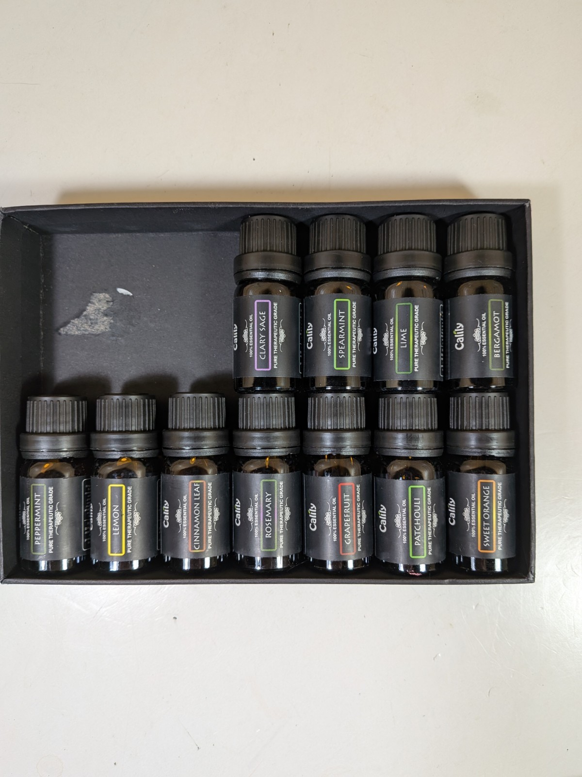 Calily Therapeutic Essential Oils Variety 11 Pack 10ml Bottles