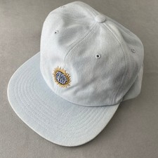 Stussy Sun Logo Snapback Hat Lt Blue Chambray...