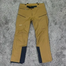 Rab Upslope Softshell Hiking Pants Men 34 Technical Outdoor Performance Trousers