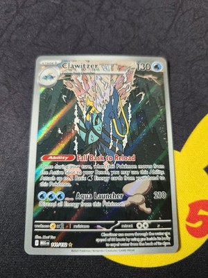 Pokémon TCG Clawitzer 141/132 Illustration Rare Mega Evolution ME01