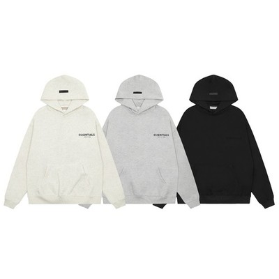 Warm Essentials Fleece Lined Hooded Jacket Casual Loose Long Sports Coat
