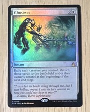 Magic: The Gathering Ghostway Ravnica Remastered Holo Rare Instant White 019