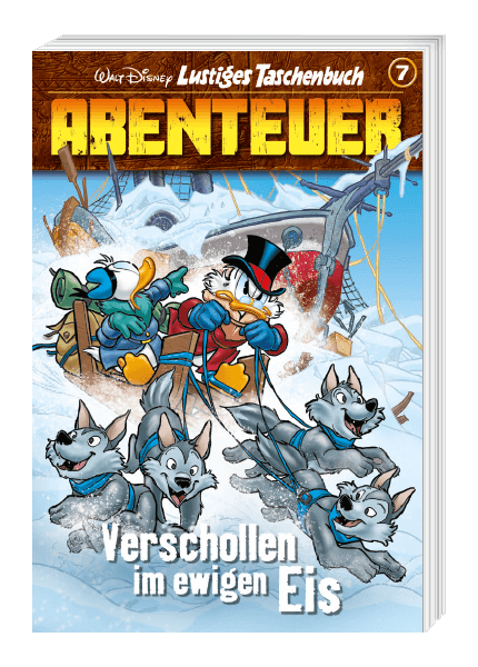 Lustige Taschenbuch Abenteuer Nr. 7 Verschollen im ewigen Eis