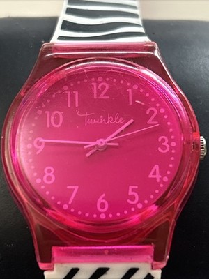 Vintage Twinkle Quartz Watch NEW BATTERY 