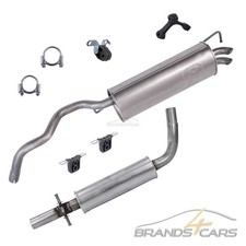 ATEC AUSPUFFANLAGE MITTEL ENDSCHALLDÄMPFER FÜR VW GOLF 4 1J 1.6 1.9 SDI