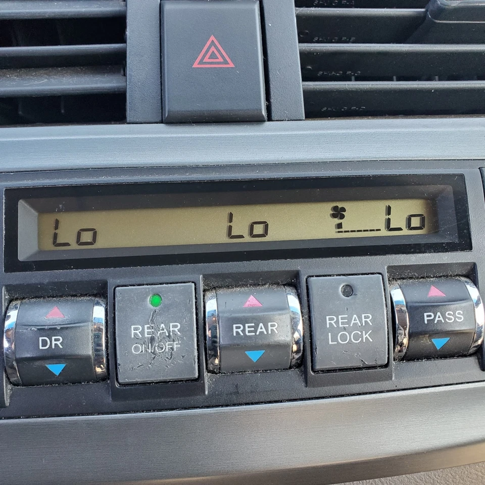 Unidad de control de clima Honda Odyssey 2005-2010 calentador de aire acondicionado tablero de temperatura OEM Foto 3 de 4