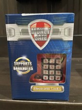 Electronic Locks Piggy Bank for Kids Mini Money Safe - Red  Black