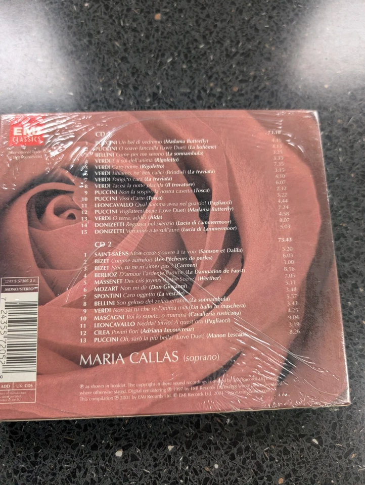 Romantic Callas Special Collector's Edition, 2001 NEW IN SELOPHANE Foto 4 de 4