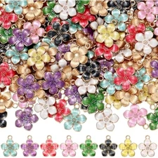 Bucherry 208 Pcs Letter Metal Charms for Jewelry Making Mix Initial Do