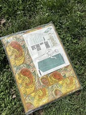 NOS Vintage 1960's Closet Organizer 57 x 20 x 15 Jumbo Dress Garment Bag Bogene