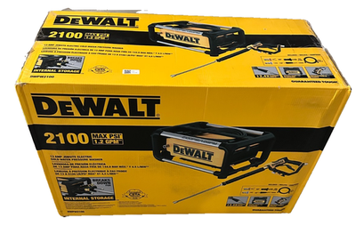 #ad *New In Box* DeWALT 2100 PSI Electric Jobsite 13 AMP Pressure Washer DWPW2100 $249.99