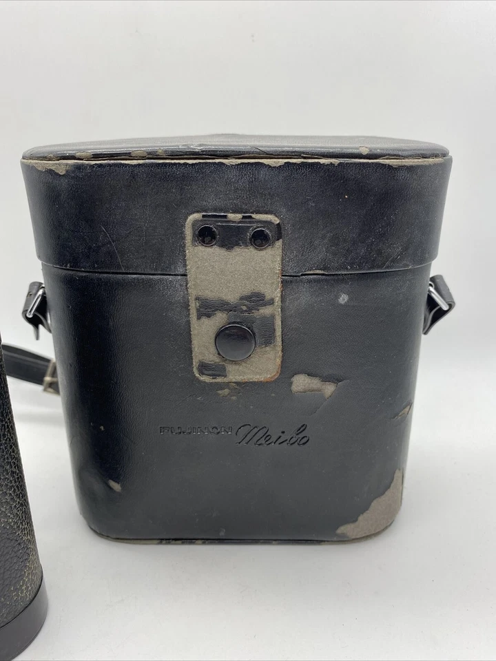 Rare Vintage FUJINON MEIBO 10 X 32 MARINE TESTED BINOCULARS FROM JAPAN - Image 2 of 4