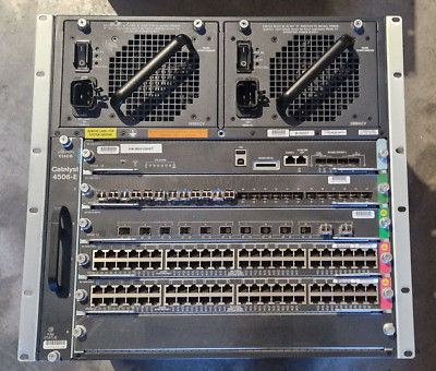 Cisco Catalyst 4506-E Managed Power o. Ethernet (PoE)-modularer Rack-Einbau