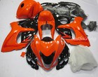 Complete Fairing Kit w/Tank for SUZUKI Hayabusa GSX1300R 2008 2018 Orange Black