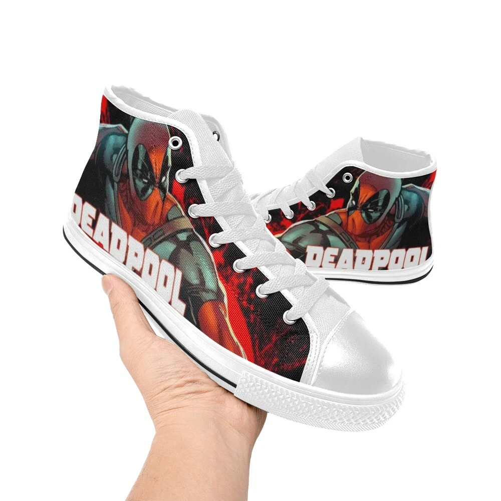 Deadpool High Top Sneakers