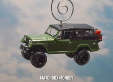 Lifted Jeep Jeepster Commando Truck SUV Custom Christmas Ornament Adorno Pickup