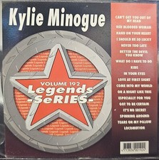 192 KYLIE MINOGUE LEGENDS KARAOKE CDG DISC LOT UK